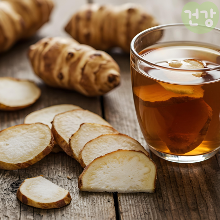 030돼지감자 효능 차 끊이는 방법 이눌린성분이 혈당에 미치는 영향 부작용